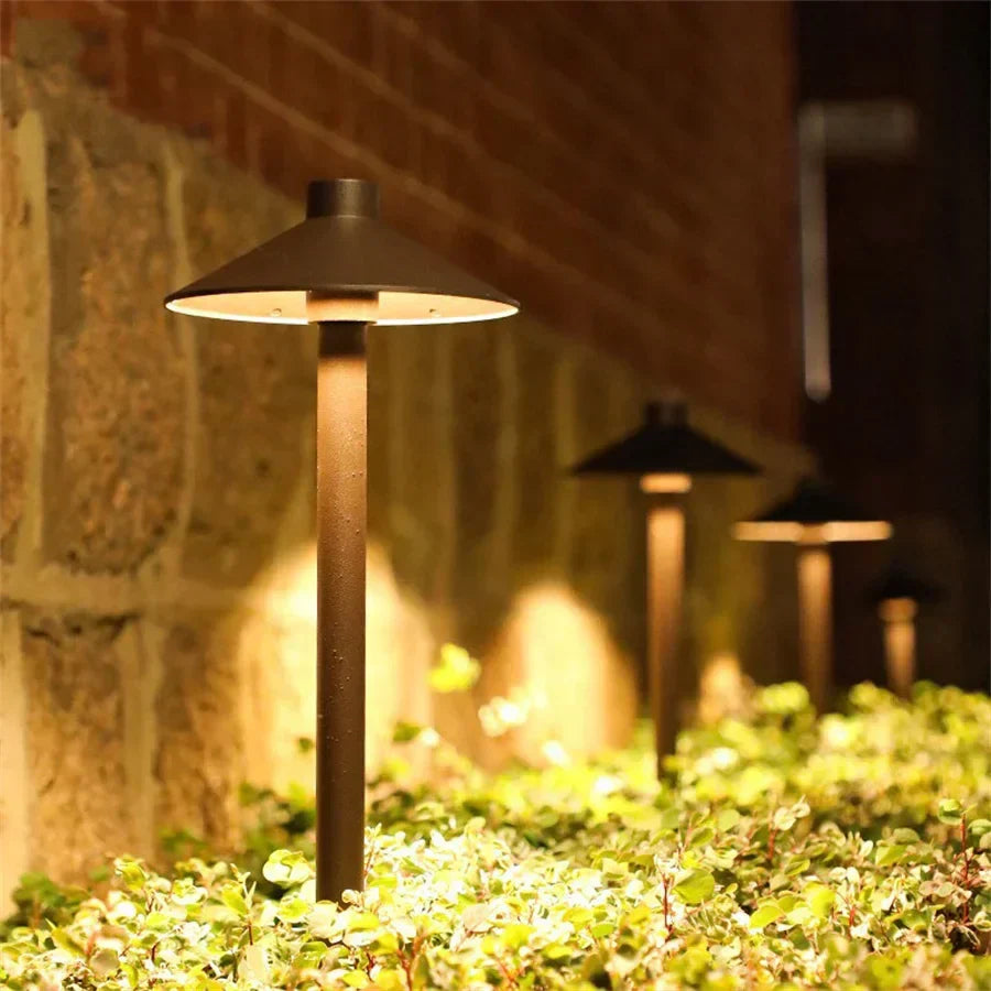 LumiPath – Lâmpada Solar LED para Caminho de Jardim Exterior – Resistente ao Tempo e Poupa Energia