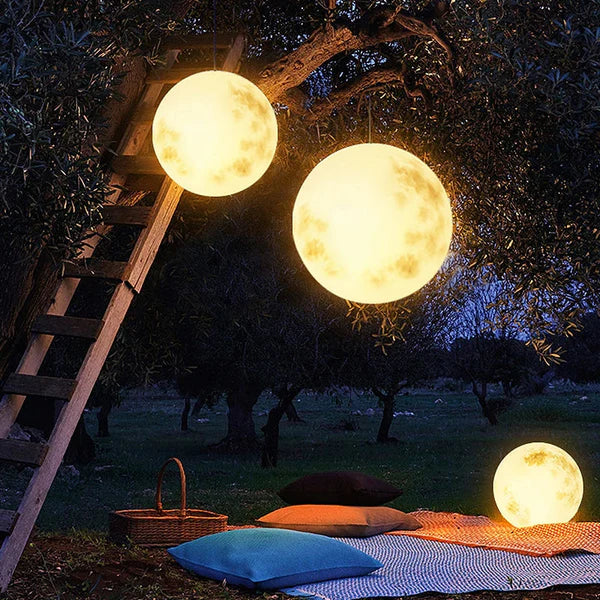 CelestiaLuxe - Lampada da Giardino Magica Luna