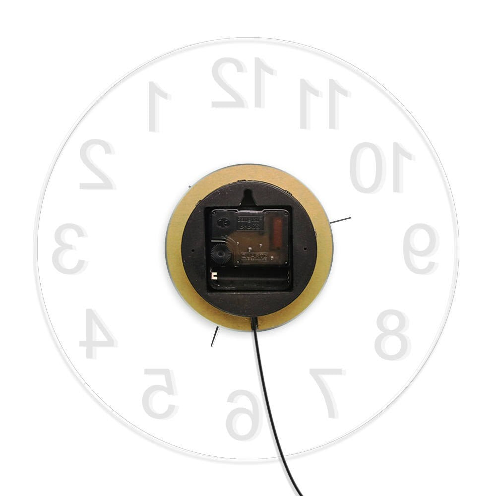 Orologio acrilico illuminato