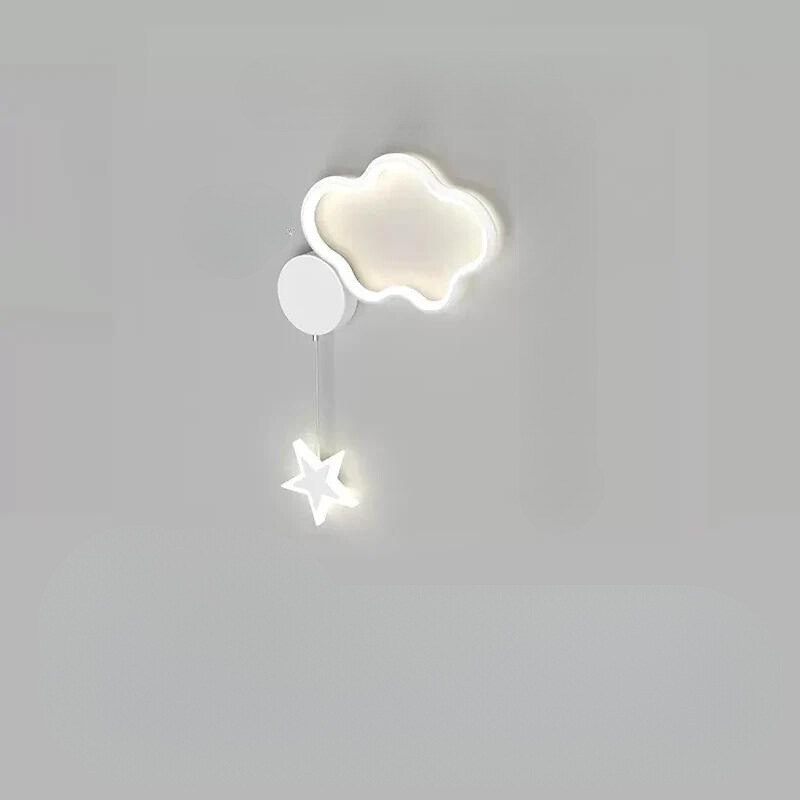 LumiDroom - Lampada da parete LED Nuvola Stella Luna