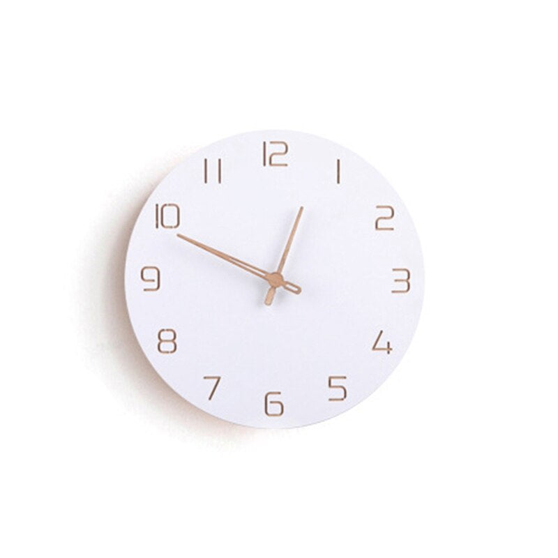 Orologio da parete nordico in legno 3D