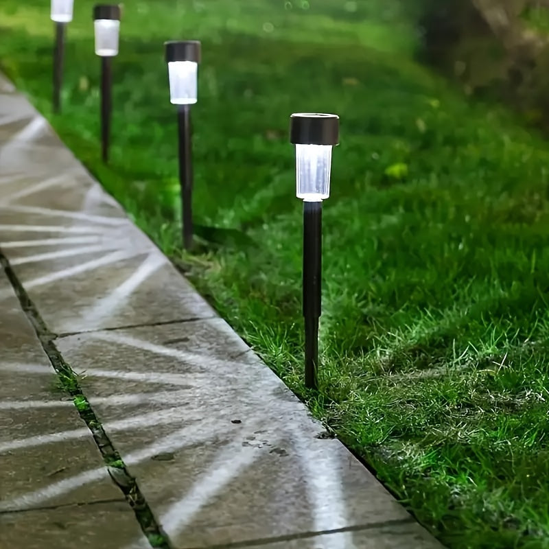 SolarPath - Confezione da 10 Luci Solari da Giardino per Sentiero, Patio e Prato