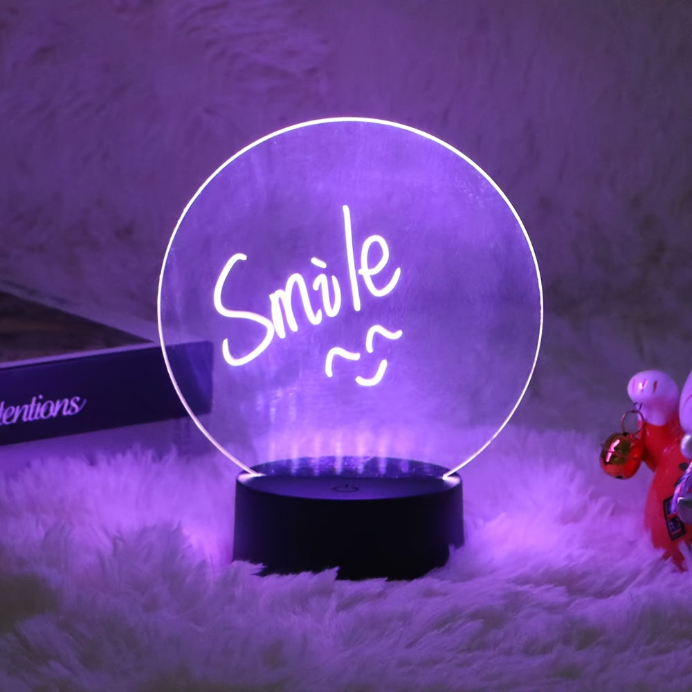 3DGlow - LED Night Light with 16 Color Changes and USB/Battery Power Supply