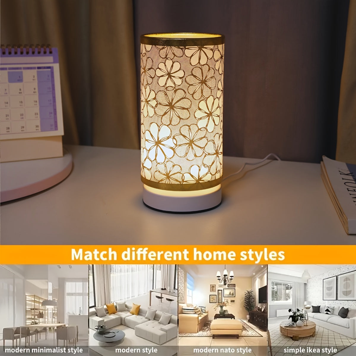 ModernLight - Cylinder USB Table Lamp