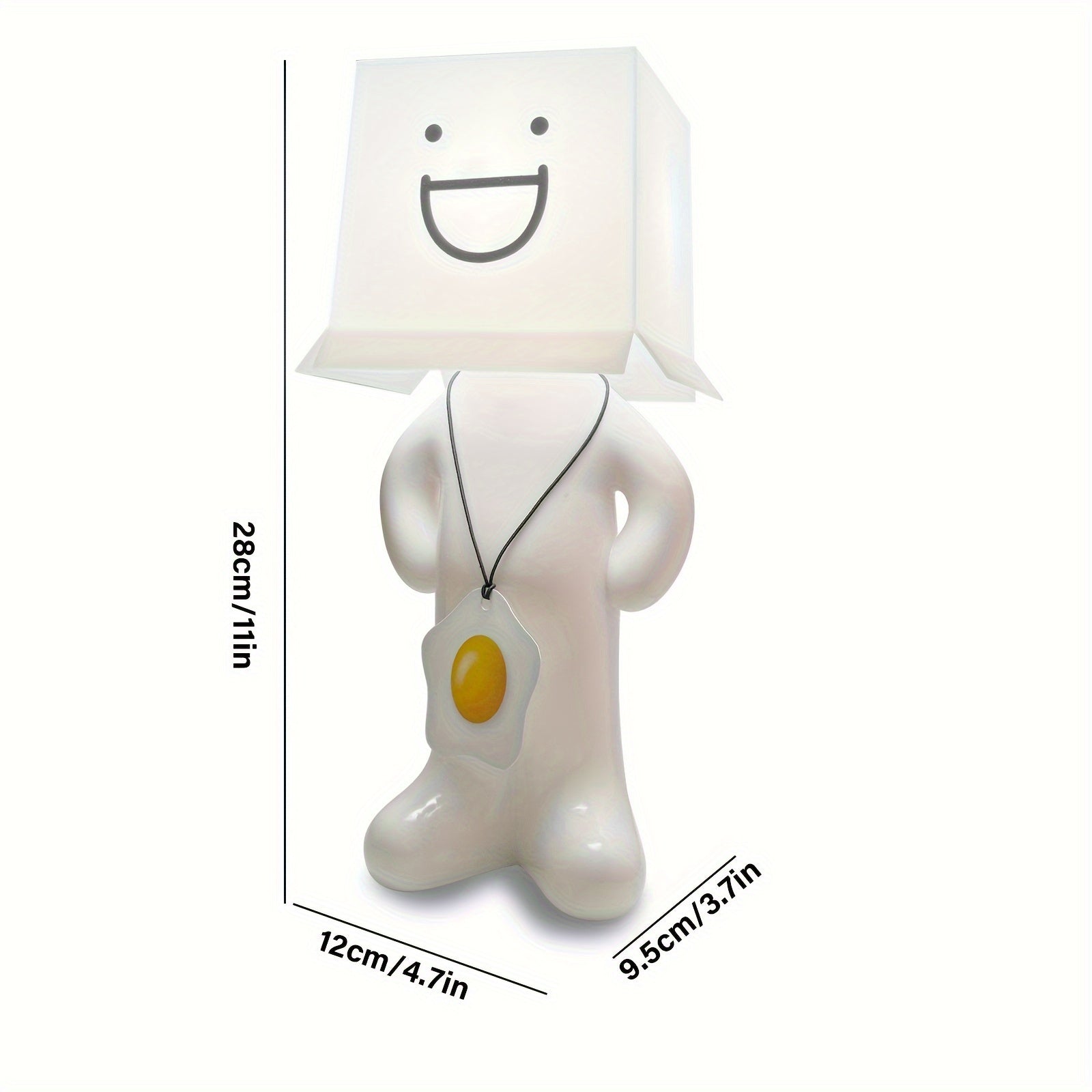 FunGlow - Candeeiro de Mesa Criativo, Candeeiro Noturno LED USB para Decoração de Quarto