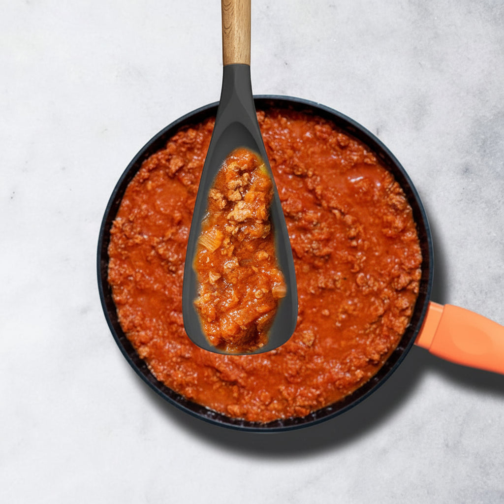 Colher de Cozinha Multifuncional Espátula Resistente ao Calor Ergonómica
