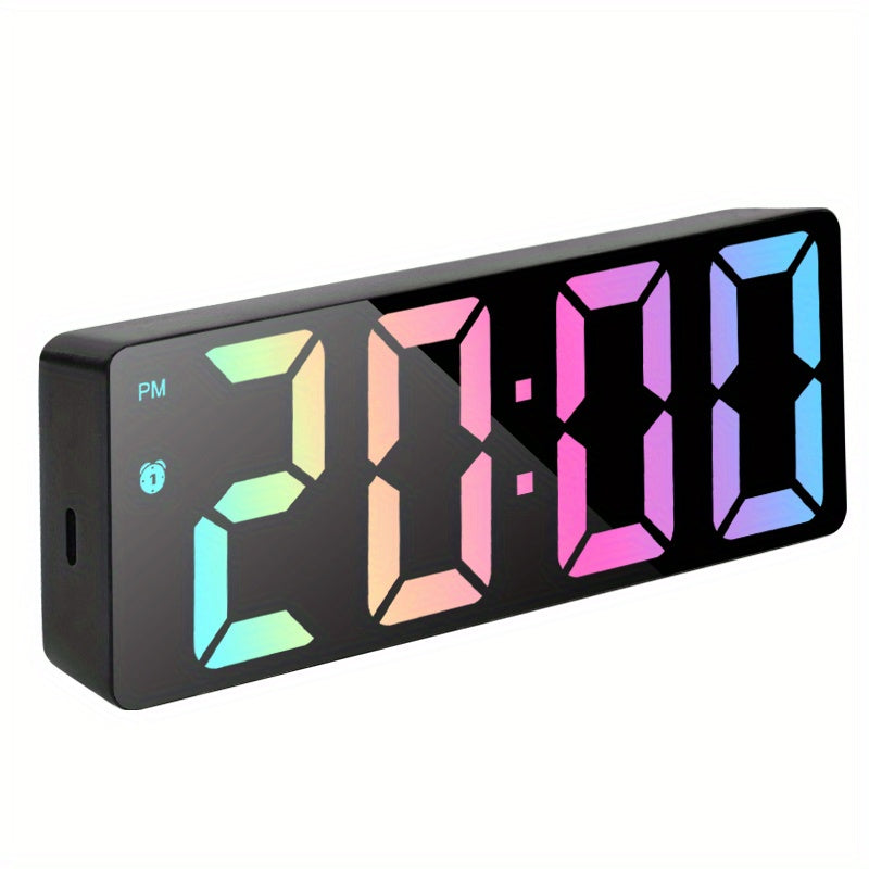 LumiClock - Sveglia LED moderna con visualizzazione di data e temperatura