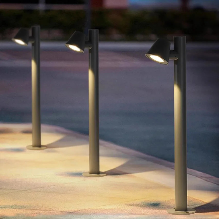 LumiPost – Iluminación de postes de jardín LED resistente a la intemperie – Iluminación de senderos eficiente y elegante