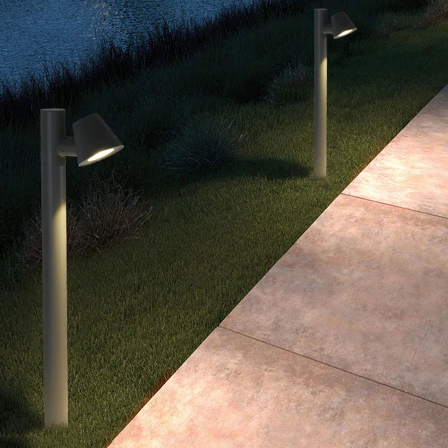 LumiPost – Iluminación de postes de jardín LED resistente a la intemperie – Iluminación de senderos eficiente y elegante