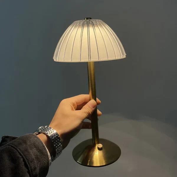 GlowFusion - Lampada da tavolo wireless Kristallen