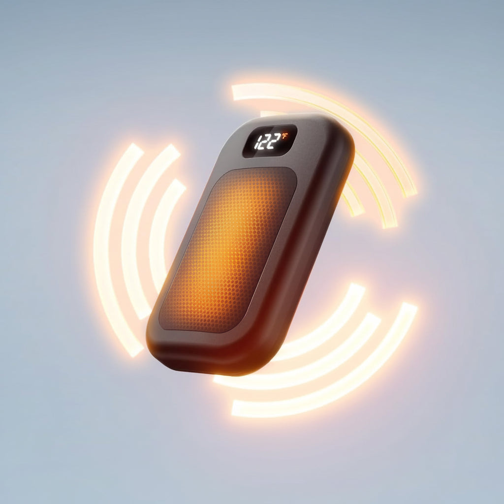 Oplaadbare Handverwarmers LED Weergave 3 Warmte Instellingen