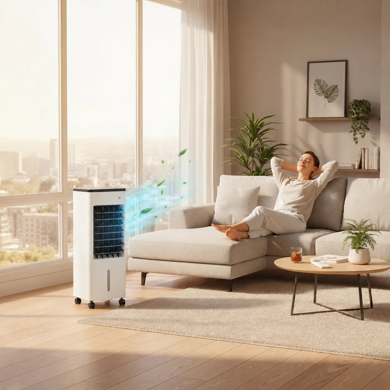 Portable Air Conditioner Cooling Home 8200 BTU 3 in 1