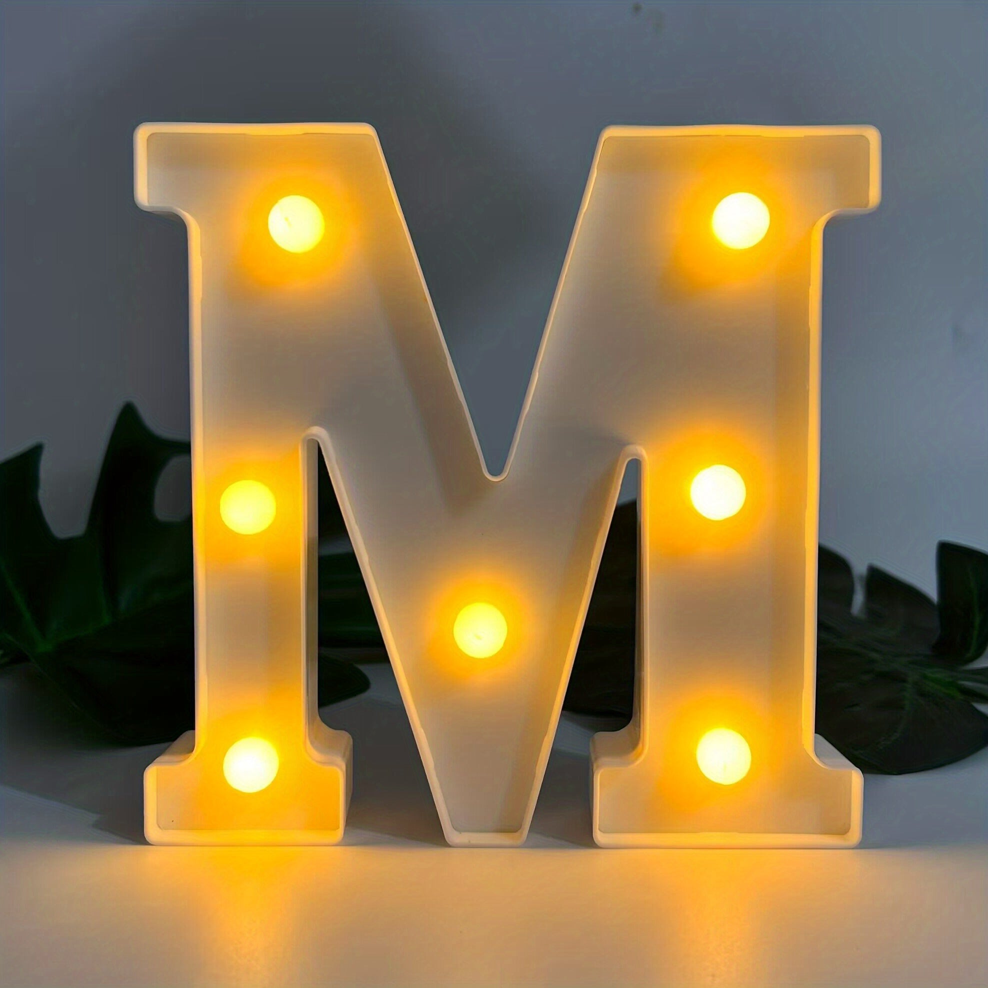 AlphaGlow - LED Decorative Letter Lamp with Battery Power Supply
