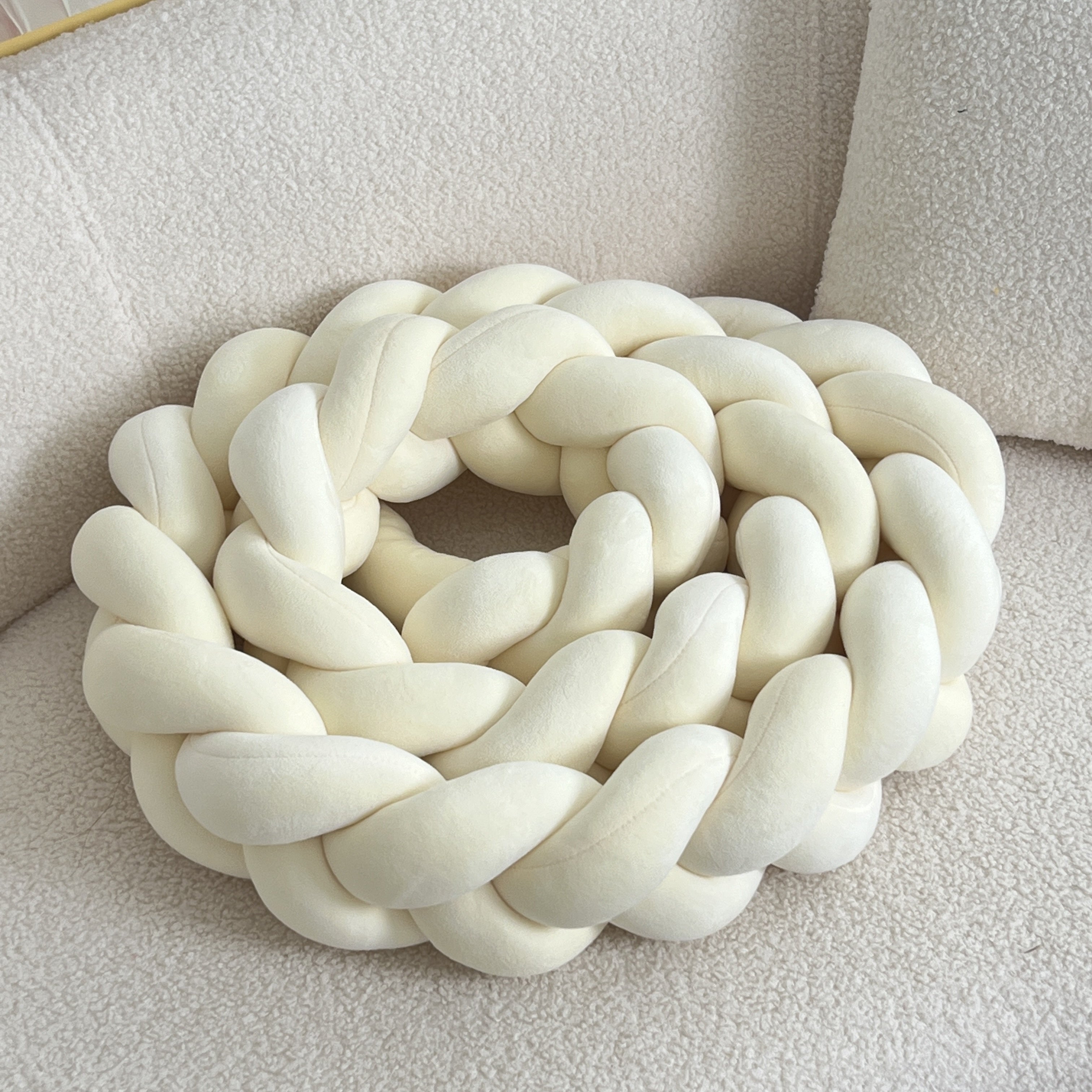 Cuscino da Pavimento con Bottoni Fatti a Mano - Motivo Geometrico, Lavabile, 78 pollici, Cuscino Decorativo per Tutte le Stagioni con Imbottitura in Poliestere
