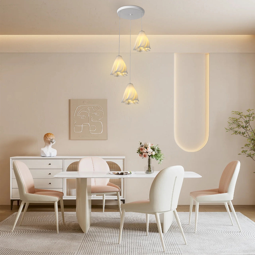 GeoGlow - Modern Geometric Pendant Lamp for Living Room and Kitchen