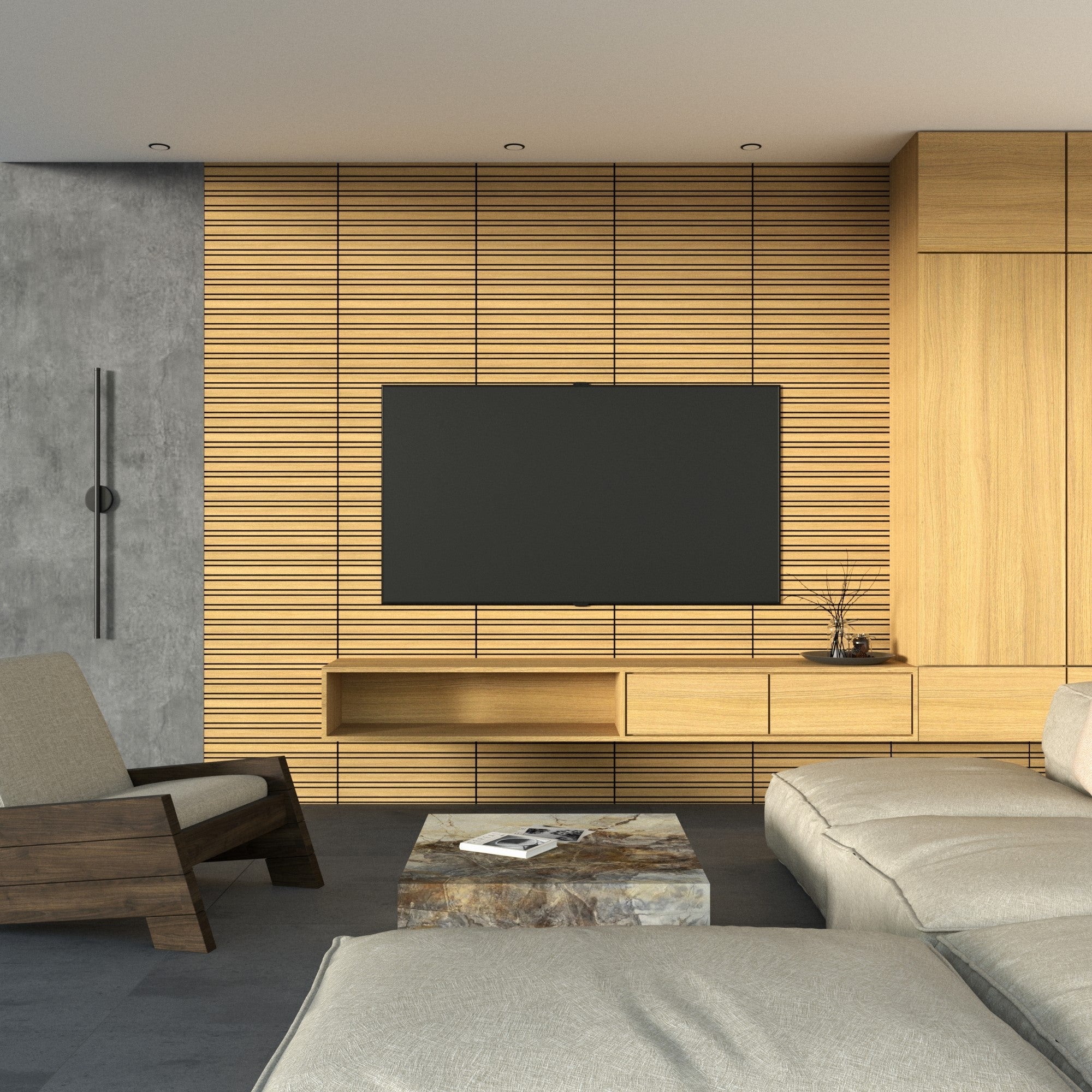 Piastrelle Acoustic Slimwide