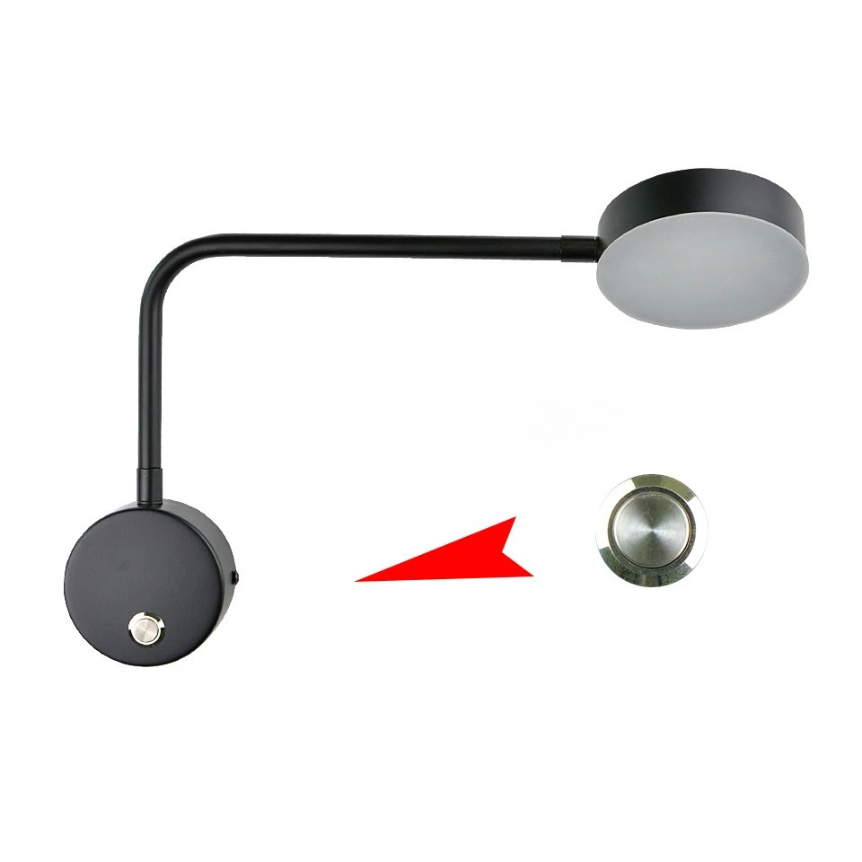 NordicGlow - Rotatable LED Wand Lamp for Living Room and Bedroom