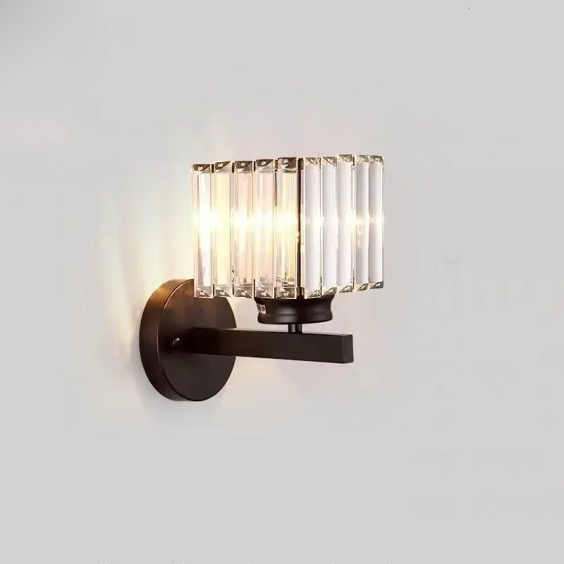 CrystalLuxe - Modern Crystal LED Wall Lamp
