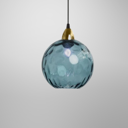 HelderBol - Lampada a Sospensione con Globo di Vetro