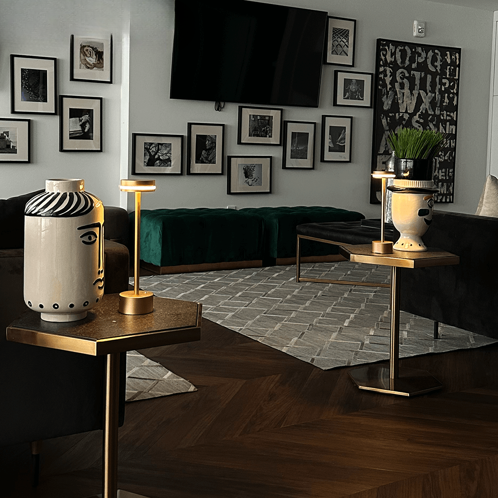 LuxeLight - Candeeiro de Mesa Sem Fios