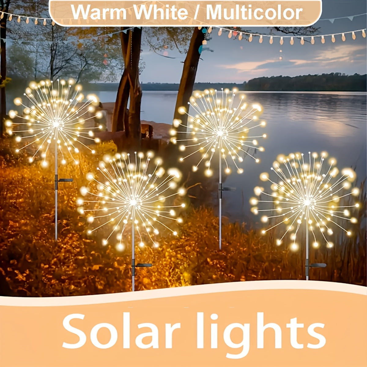 SolarGlow - Iluminação Exterior LED a Energia Solar