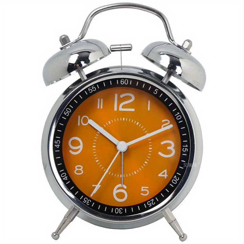 RetroBell - Silent Analog Alarm Clock with Backlight