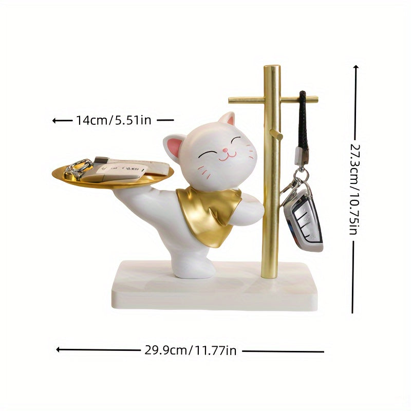 CatKeeper - Decorative Resin Key Holder