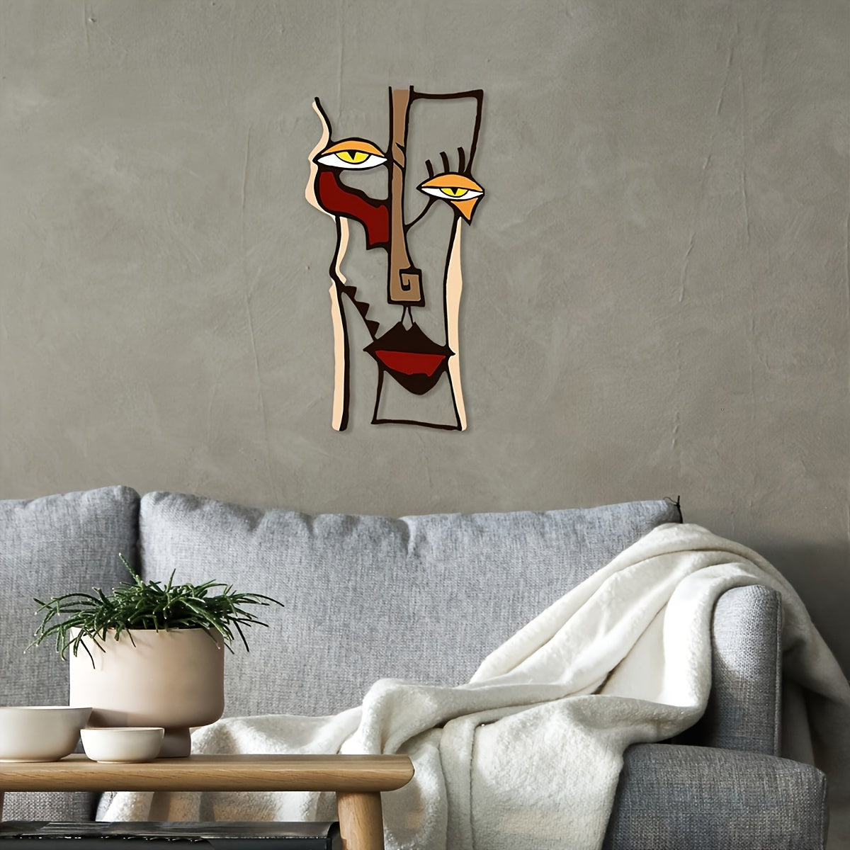 HerringboneArt - Classic Herringbone Metal Wall Sculpture