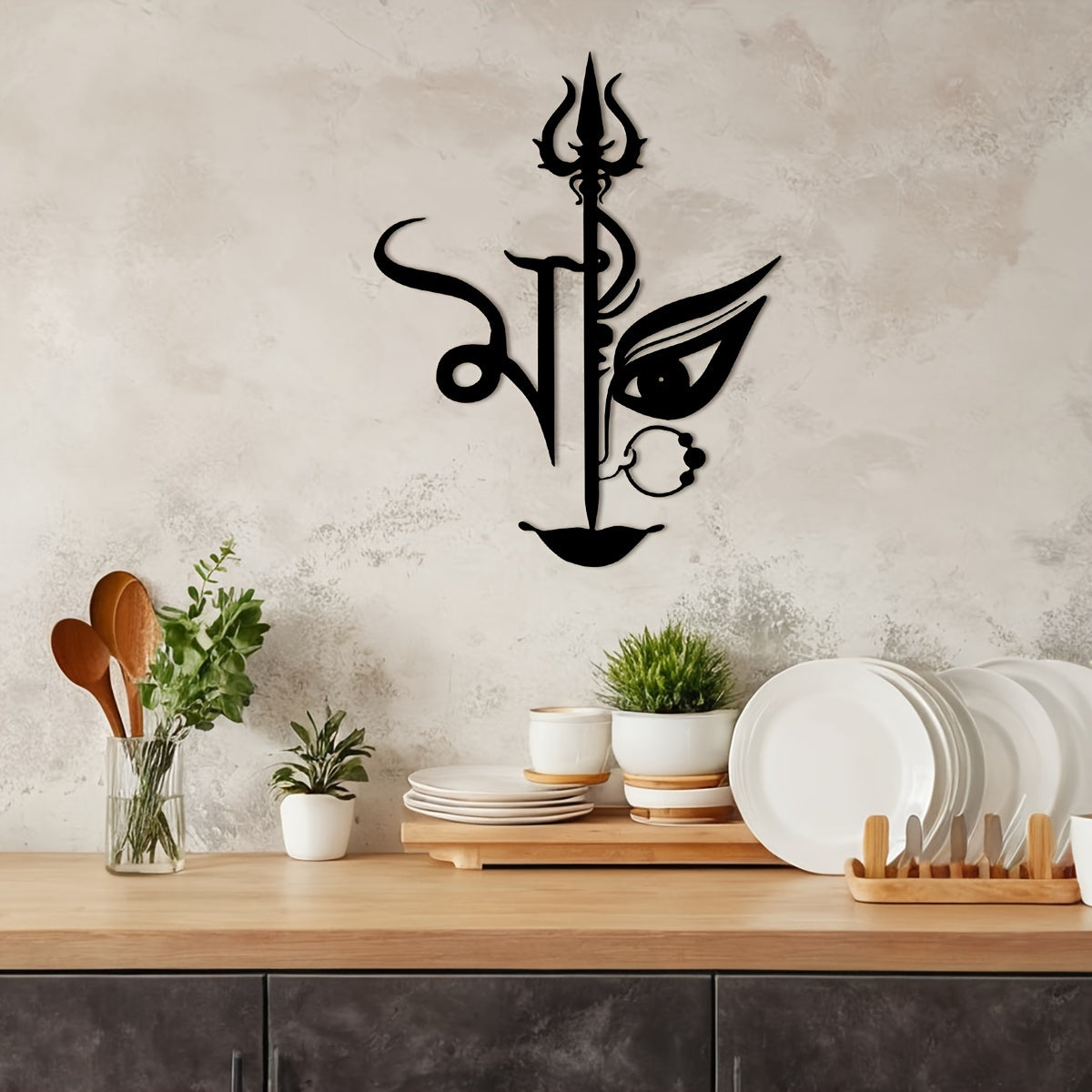 DurgaWandkunst - Gran decoración de hierro