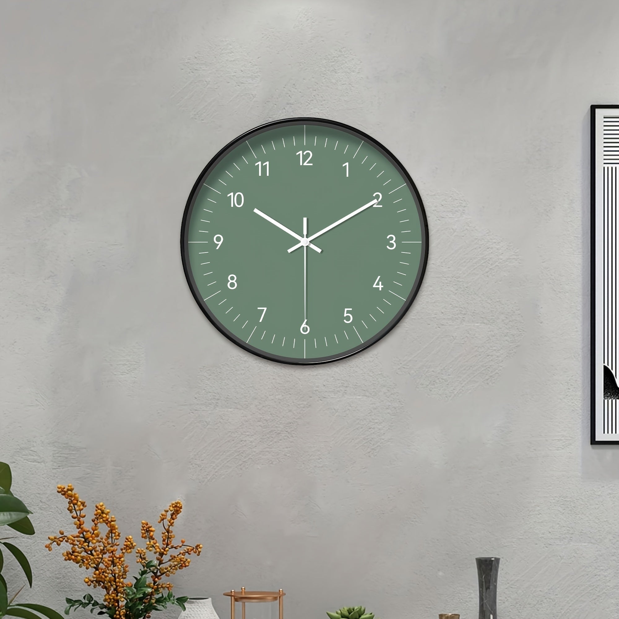 FantasyTime - Moderne Stille Wandklok, 20 cm