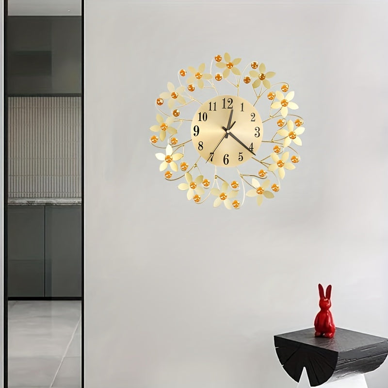 EleganceClock - Silent Decorative Wall Clock 14-Inch