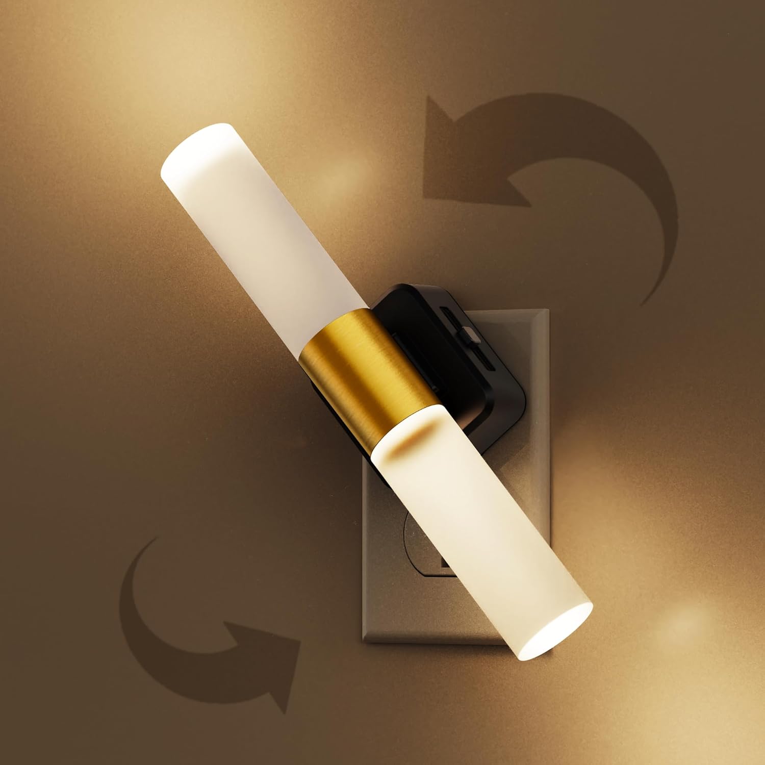 Modern Night Lamp Adjustable Color Temperature Sensor