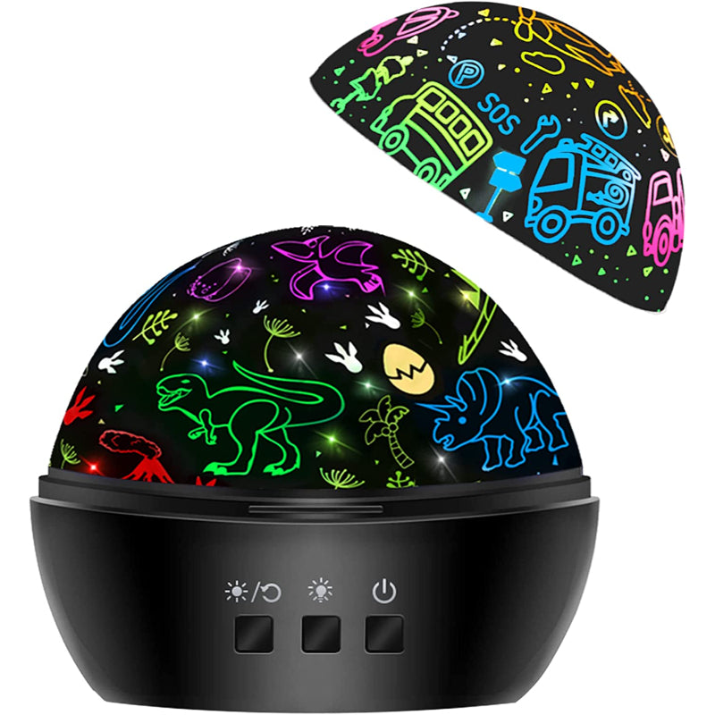 Projetor Unicórnio - Candeeiro de Noite Céu Estrelado para Crianças, Projetor e Candeeiro de Noite 2 em 1