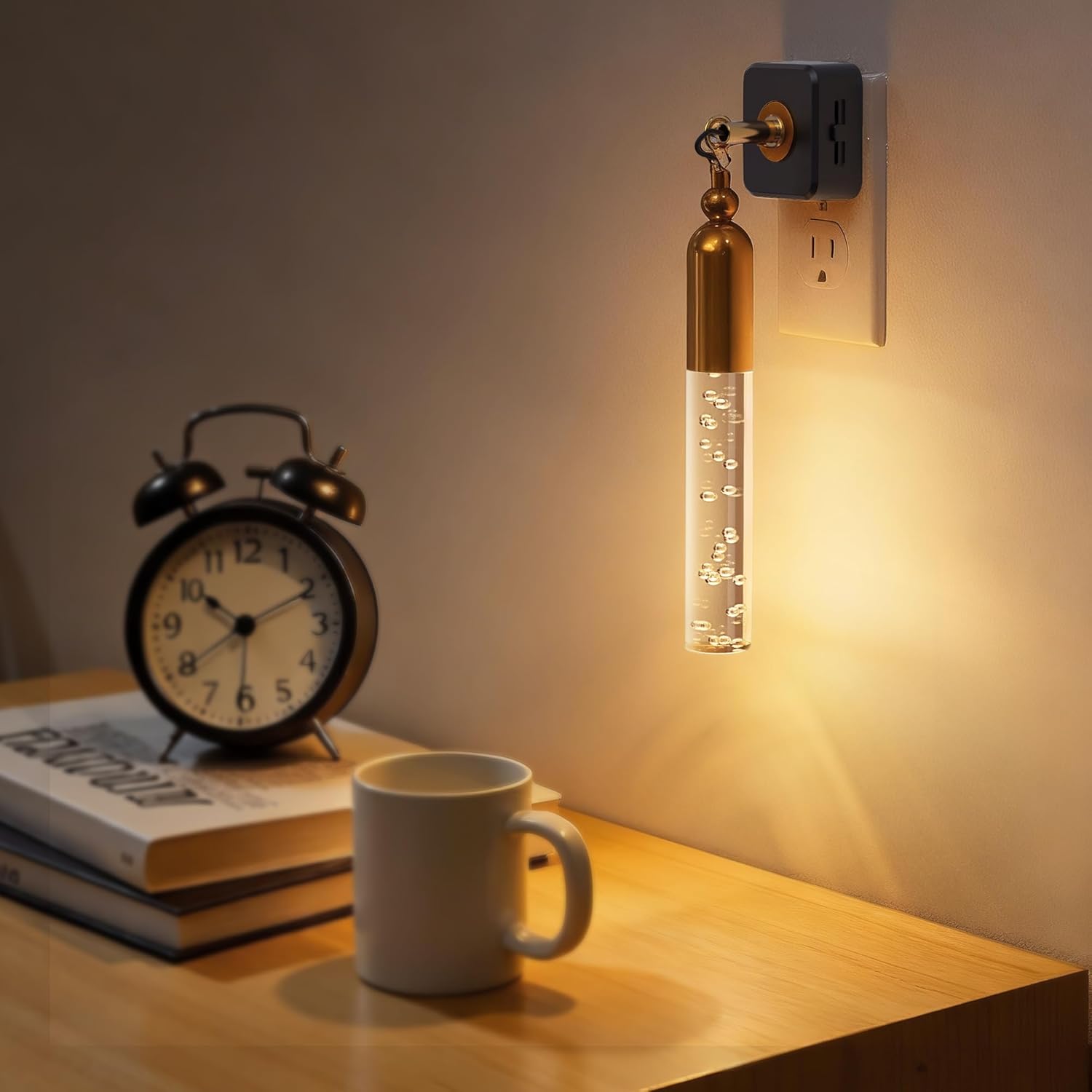 Modern Night Lamp Adjustable Color Temperature Sensor