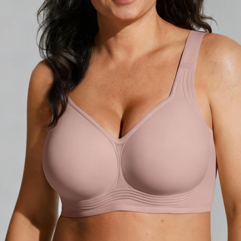 Ladies Seamless Comfort Bra Without Underwire Full Support