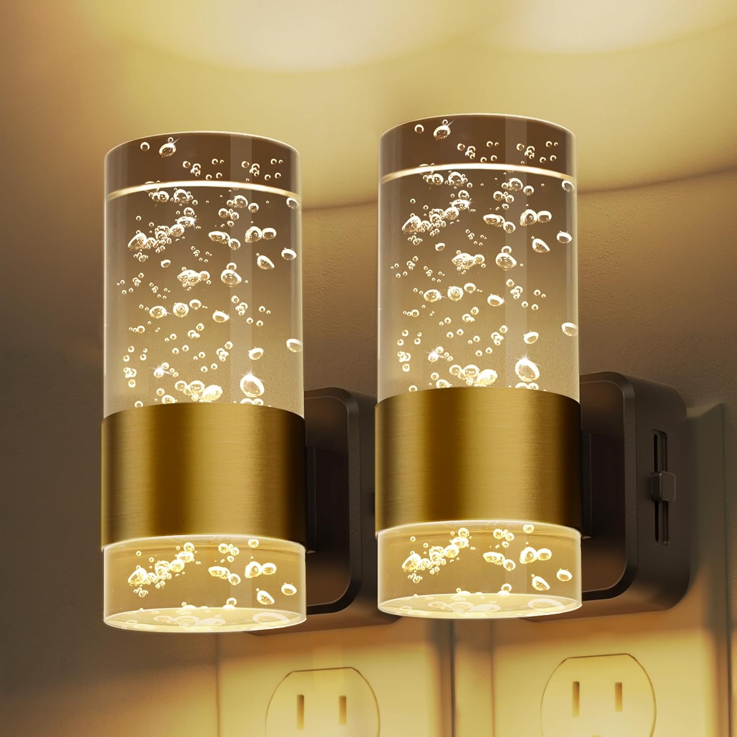 Modern Night Lamp Adjustable Color Temperature Sensor