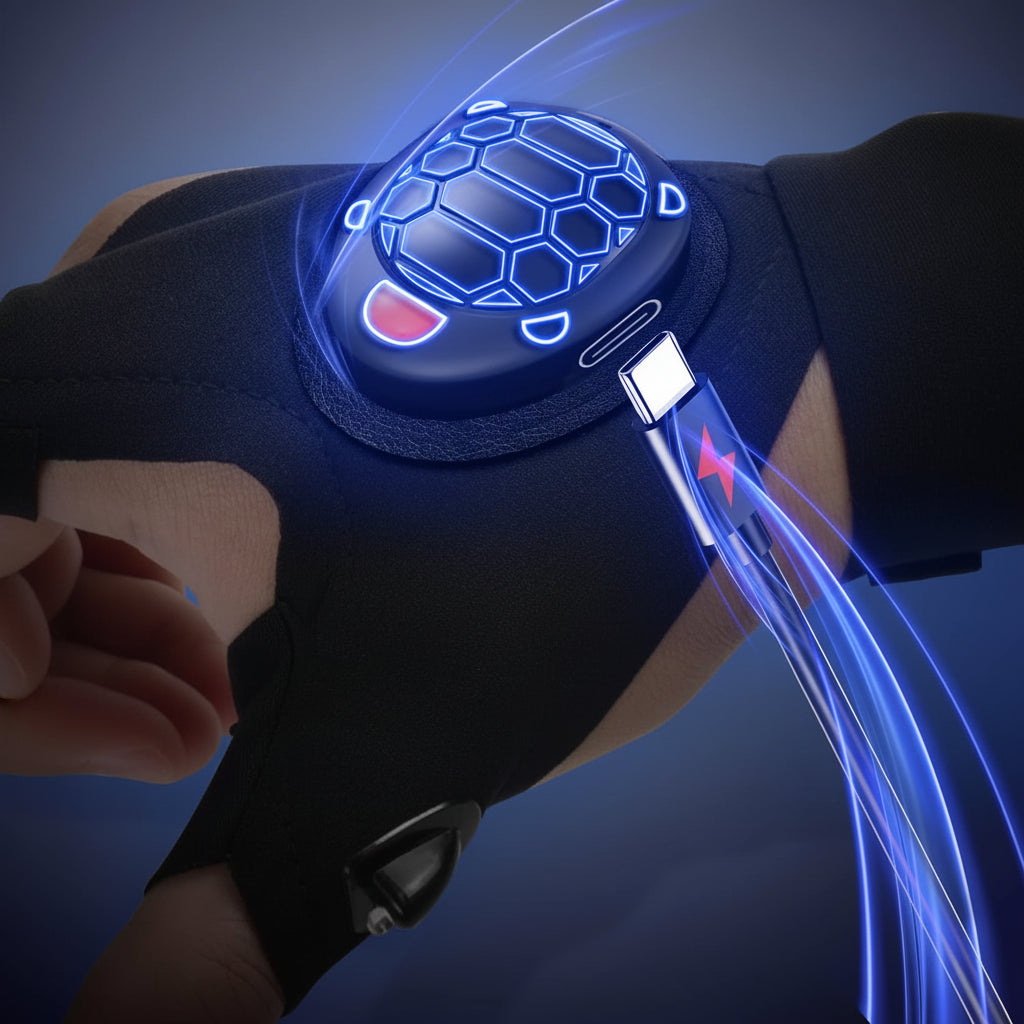 Work Gloves LED Lighting DIY Outdoor Use