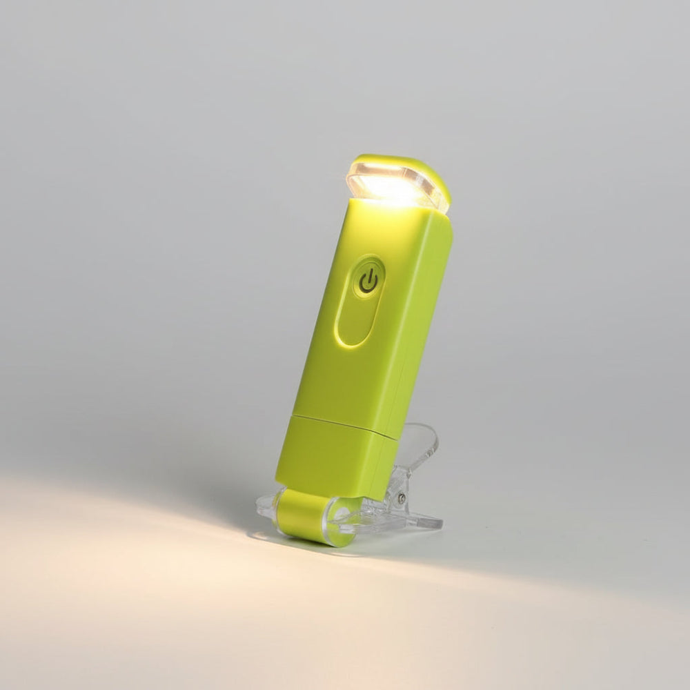 Candeeiro de leitura LED Luz âmbar amiga dos olhos