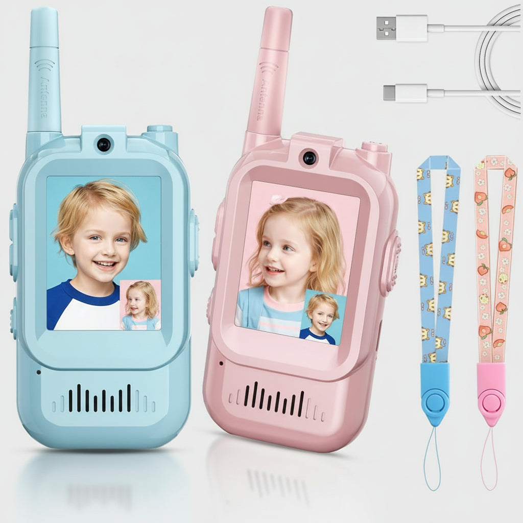 Walkie Talkie Video Children Rechargeable Long Distance
