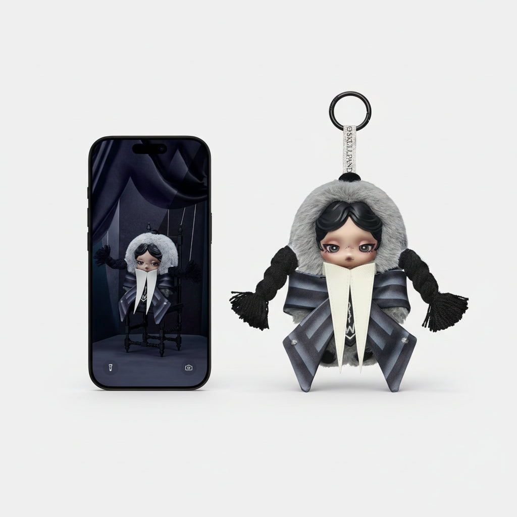Sleutelhanger Pluche Pop Art Zachte Mini Tasbedel Dagelijks Gebruik