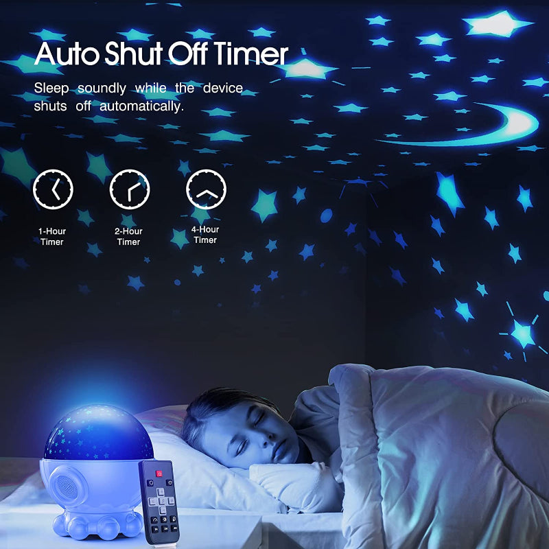 Lampada LED Dinosauro - Proiettore Oceano e Proiezione Stelle & Luna - Con Telecomando
