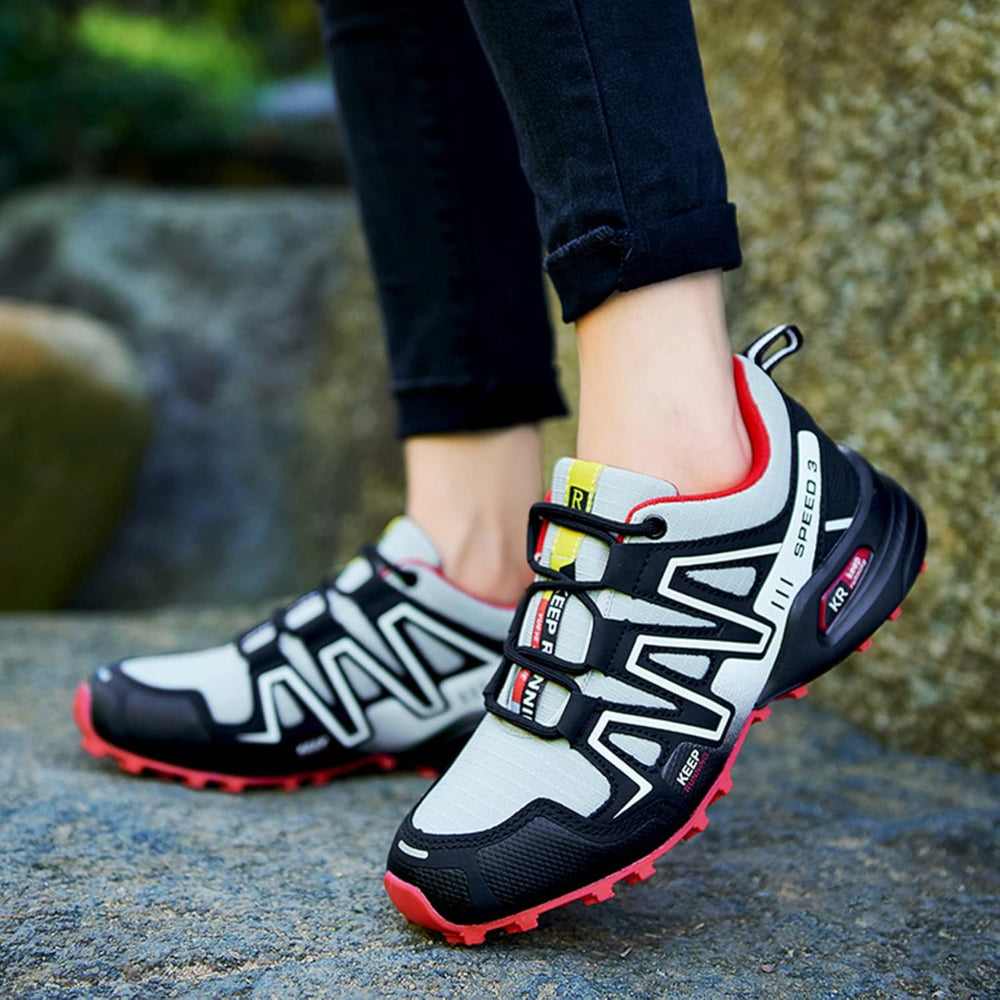Mens Hiking Shoes Trekking Use Grip Sole