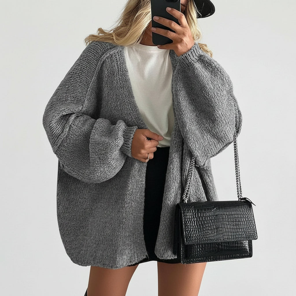 Women's Teddy Fleece Oversized Winter Coat Long Sleeves