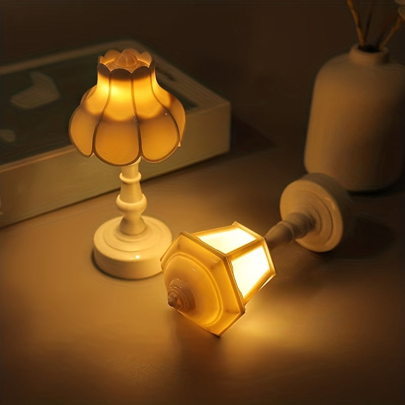 LumiDeco - Retro LED Mini Table Lamp Home Decoration Night Light