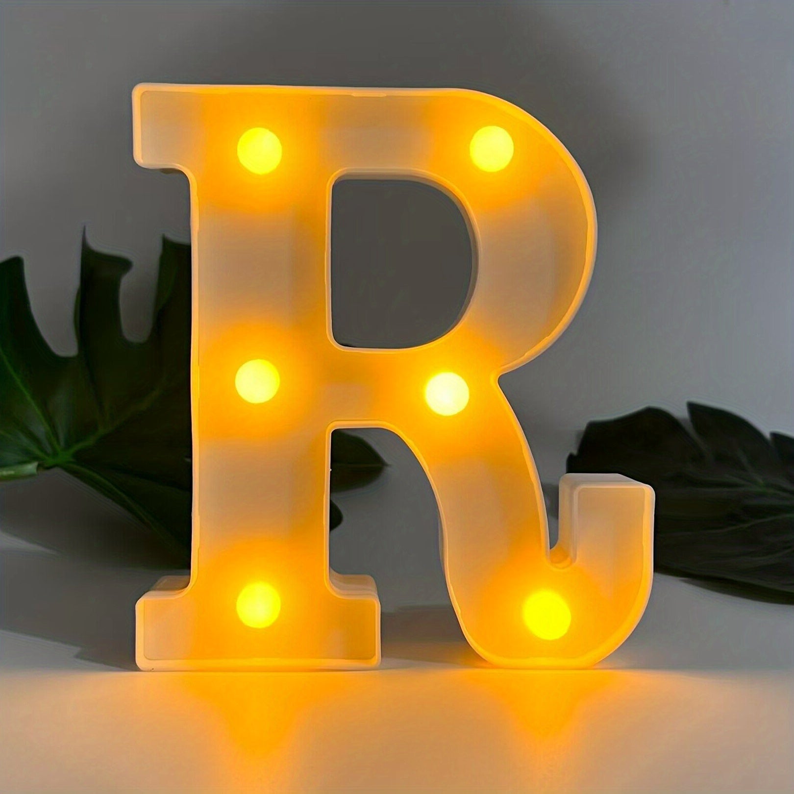 AlphaGlow - LED Decorative Letter Lamp with Battery Power Supply