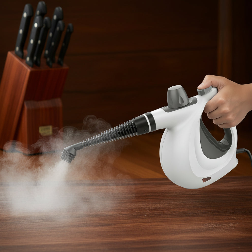Steam Cleaner Compact 1050W Chemical Free Cleaning