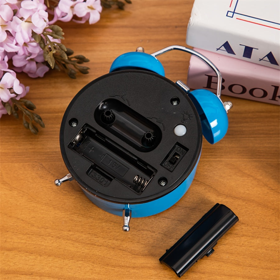 ChimeVintage - Loud & Classic Alarm Clock with Night Light
