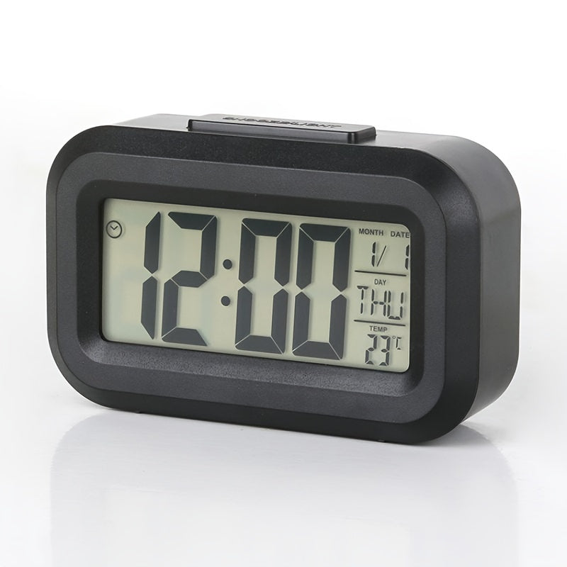 MelodyTime - Digital Music Alarm Clock with Snooze & Temperature Display