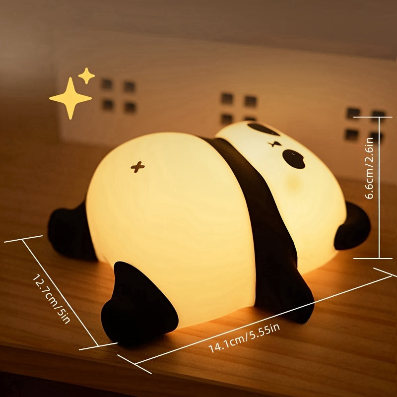 SugarPanda - LED Nachtlampje, Siliconen Oplaadbare Slaaplamp
