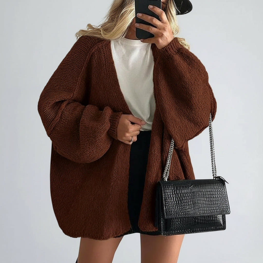 Women's Teddy Fleece Oversized Winter Coat Long Sleeves